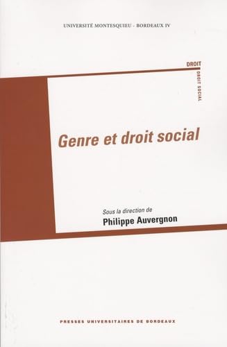 Genre et droit social