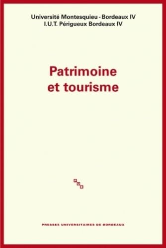 9782867815942: Patrimoine et tourisme