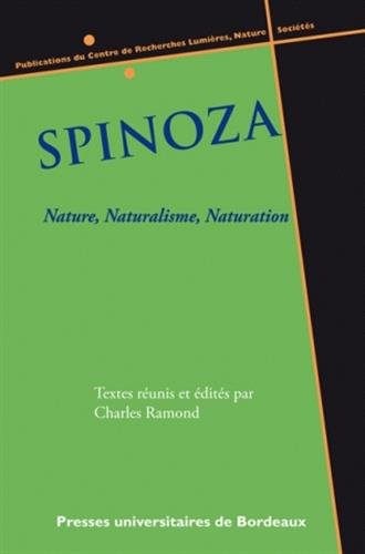 9782867817038: Spinoza: Nature, naturalisme, naturation