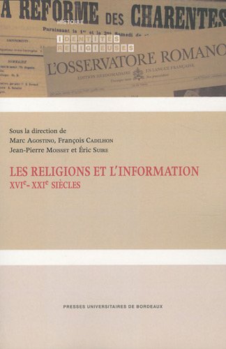Stock image for Les religions et l'information XVIe XXIe siecles for sale by Librairie La Canopee. Inc.