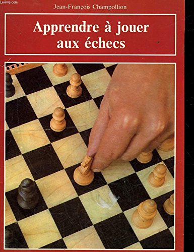 Beispielbild fr Apprendre a jouer aux checs 010397 zum Verkauf von Ammareal