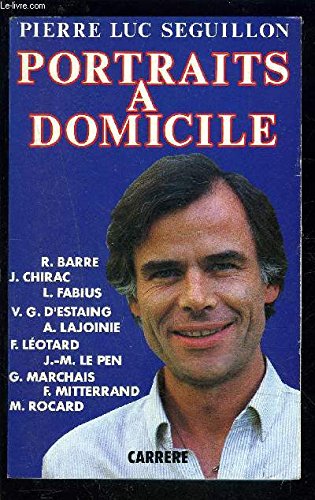 Stock image for Portraits  domicile for sale by Librairie Th  la page