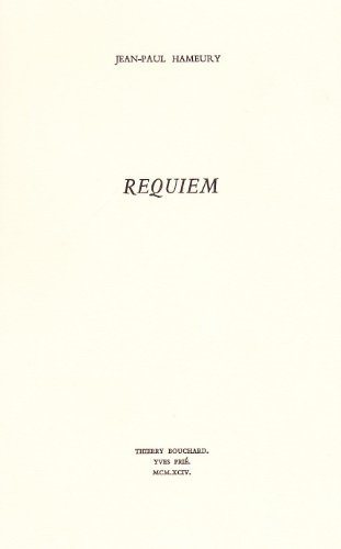 Beispielbild fr Requiem zum Verkauf von Ammareal