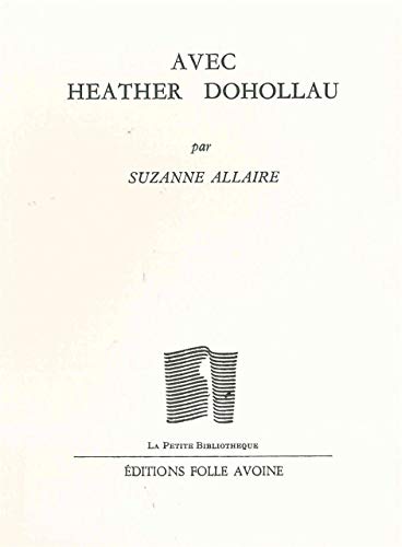 9782868102171: Avec Heather Dohollau