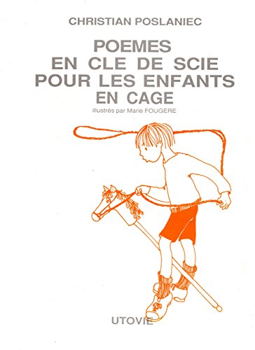 Stock image for Pomes en cle de scie pour les enfants en cage for sale by Ammareal