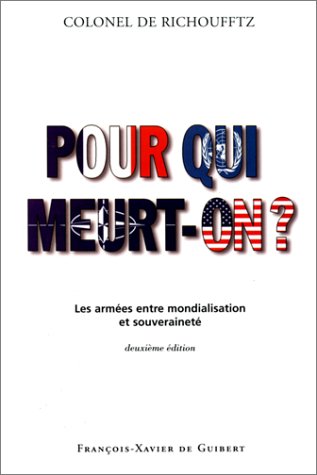 9782868396372: Pour qui meurt-on ? (Gopolitique) (French Edition)