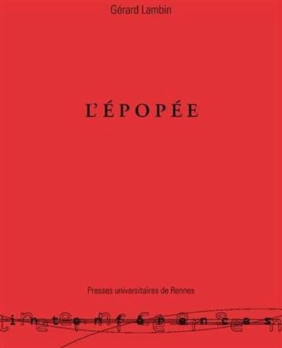 9782868474001: L'Epopee. Genese D'Un Genre Litteraire En Grece