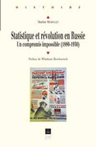 Beispielbild fr STATISTIQUE ET REVOLUTION EN RUSSIE zum Verkauf von Librairie La Canopee. Inc.