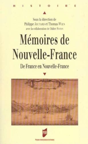 Imagen de archivo de MEMOIRES DE NOUVELLE FRANCE a la venta por Gallix