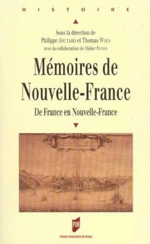 9782868478535: MEMOIRES DE NOUVELLE FRANCE