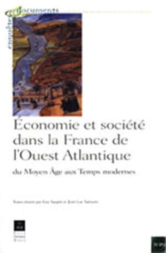 Stock image for Economie et socit dans la france de l'ouest : du moyen age aux temps modernes for sale by Ammareal