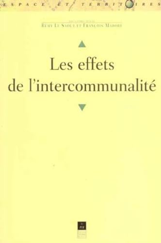 9782868479709: Les effets de l'intercommunalit