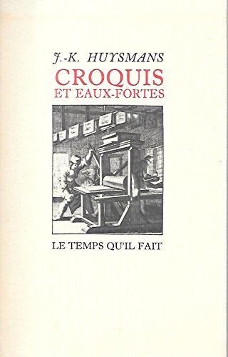 9782868530042: Croquis et eaux-fortes