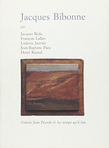Stock image for Jacques Bibonne [Broch] for sale by secretdulivre