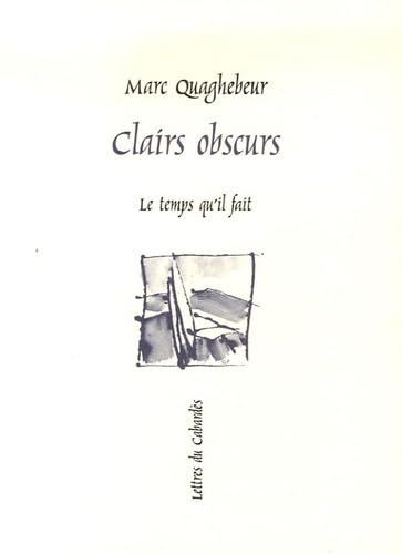 9782868534569: Clairs obscurs: Petites proses