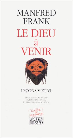 Beispielbild fr Le Dieu  venir - Leçons V et VI zum Verkauf von WorldofBooks