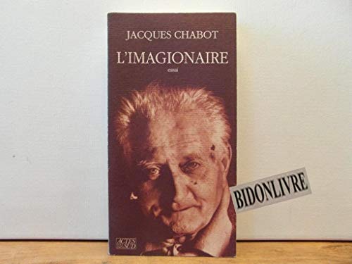 L'imagionaire (9782868696236) by Chabot, Jacques