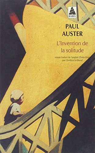 Stock image for L'Invention de la solitude (French Edition) for sale by Better World Books Ltd