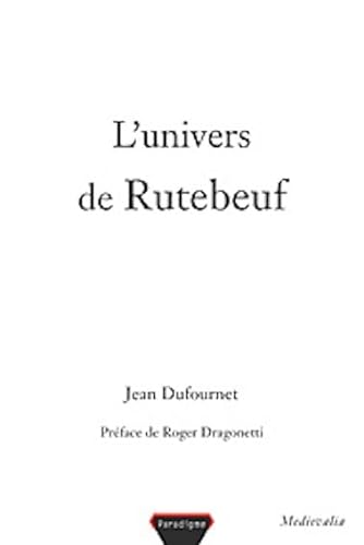 Stock image for L'univers De Rutebeuf for sale by RECYCLIVRE
