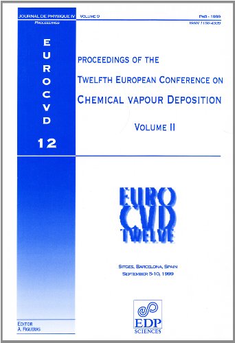 Stock image for EUROCVD 12 CHEMICAL VAPOUR DEPOSITION T2 for sale by Buchpark