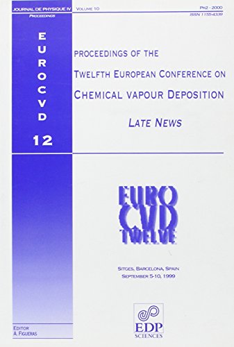Stock image for Eurocvd 12 Chemical Vapour Deposition Late News for sale by Revaluation Books