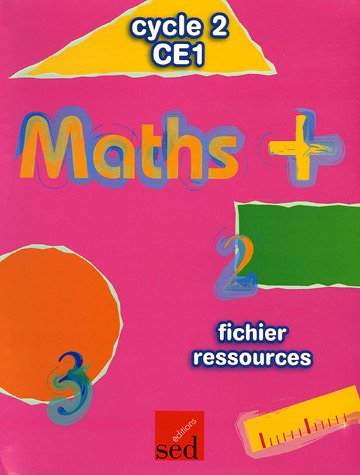 Beispielbild fr Maths + CE1 : Fichier ressources + Pochette de posters zum Verkauf von medimops
