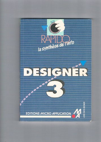 Imagen de archivo de RAPIDO DESIGNER 3 a la venta por Le-Livre