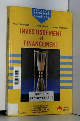 Beispielbild fr Investissement et financement zum Verkauf von Ammareal