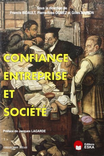 Stock image for Confiance, entreprise et socit for sale by medimops