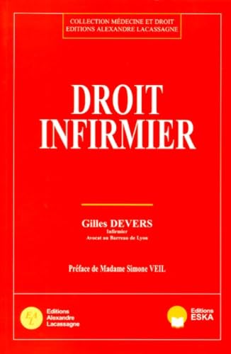 Stock image for Droit infirmier for sale by L'Art du Livre