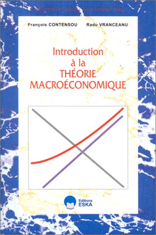 Beispielbild fr THEORIE MACROECONOMIQUE zum Verkauf von Gallix