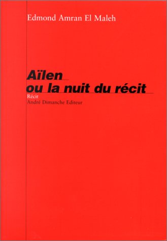 Beispielbild fr Alen ou La nuit du rcit zum Verkauf von Chapitre.com : livres et presse ancienne