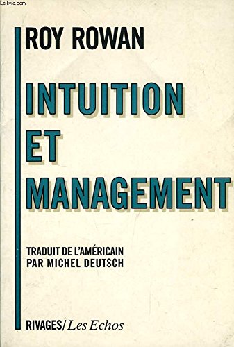 Stock image for Intuition et management for sale by medimops