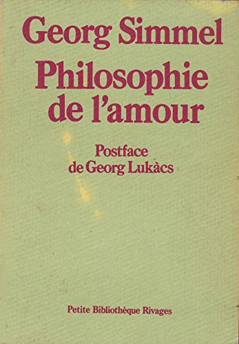 9782869301962: Philosophie de l'amour