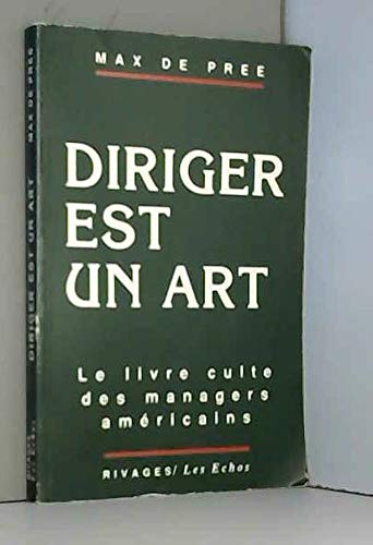 Stock image for Diriger est un art for sale by ThriftBooks-Atlanta