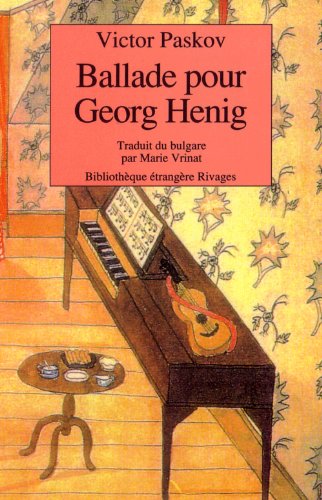 9782869304130: Ballade pour Georg Henig