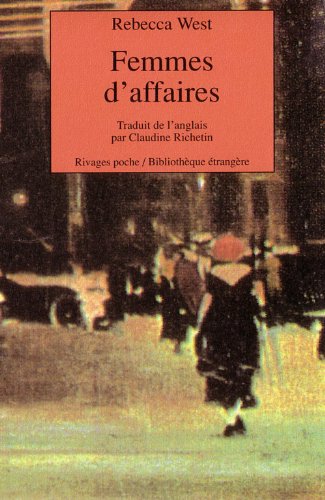 Femmes d'affaires (9782869309722) by West, Rebecca