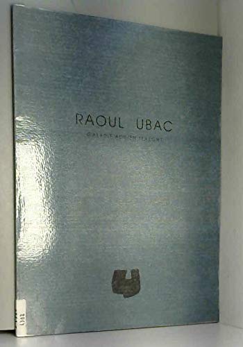 Beispielbild fr Raoul Ubac. [Ausstellungskatalog]. zum Verkauf von Antiquariat Langguth - lesenhilft