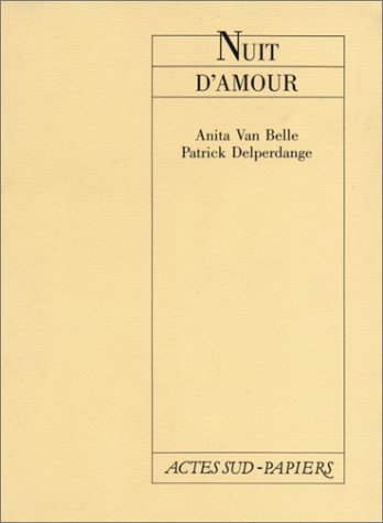 Beispielbild fr Nuit d'amour zum Verkauf von medimops