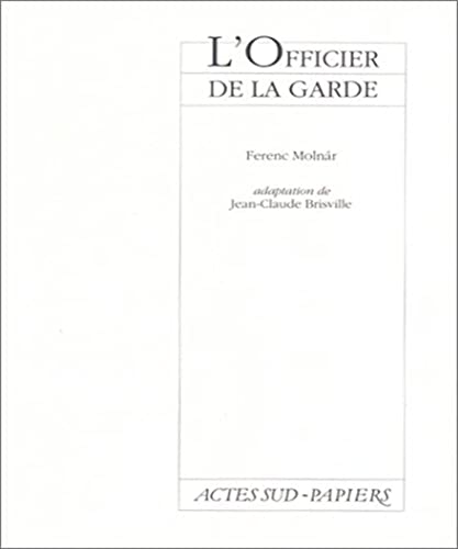 Stock image for L'Officier de la garde for sale by medimops