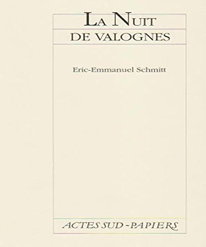 9782869433281: Nuit de valognes (la) (Actes Sud-Papiers)
