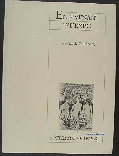 En r'venant d'l'expo (9782869433489) by Grumberg, Jean-Claude
