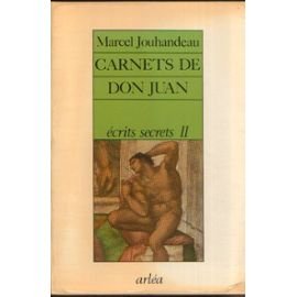 Beispielbild fr Ecrits secrets, N 2 : Carnets de Don Juan zum Verkauf von medimops