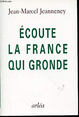 Beispielbild fr coute la France qui gronde zum Verkauf von medimops