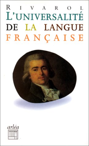Imagen de archivo de L'universalit De La Langue Franaise a la venta por Anybook.com