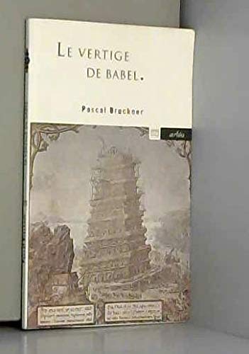 Stock image for Le Vertige De Babel for sale by Bay Used Books