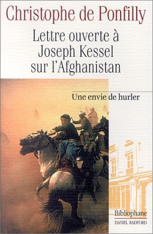 9782869700611: Lettre ouverte  Joseph Kessel sur l'Afghanistan