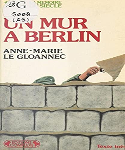 Beispielbild fr 1961 UN MUR A BERLIN zum Verkauf von Librairie rpgraphic
