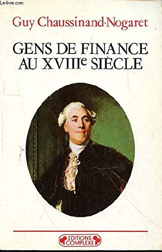 9782870274958: Gens de finance au XVIIIe sicle