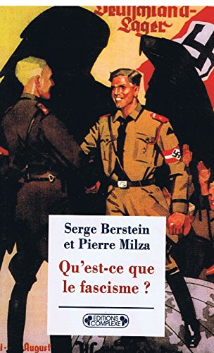 Stock image for Qu Est Ce Que le Fascisme ? for sale by Shanti
